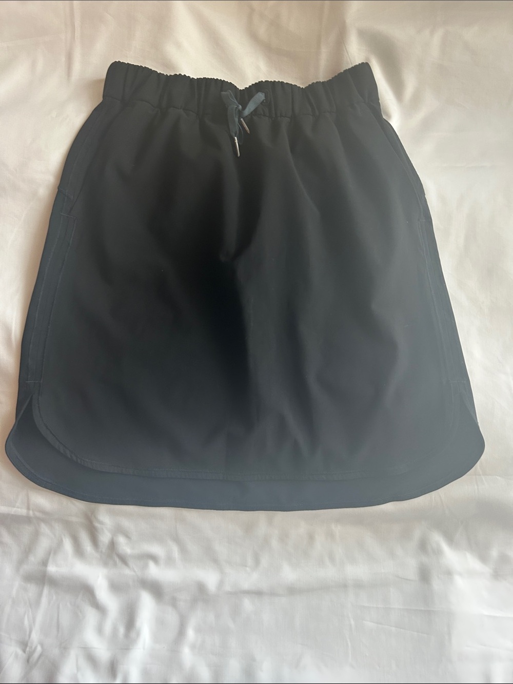 lululemon athletica Black Drawstring Active Skort